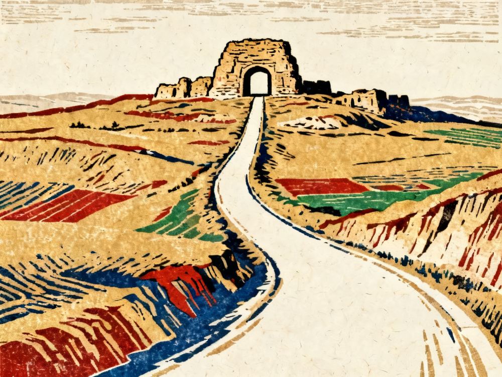 四千年文明寻根线 · 版画
