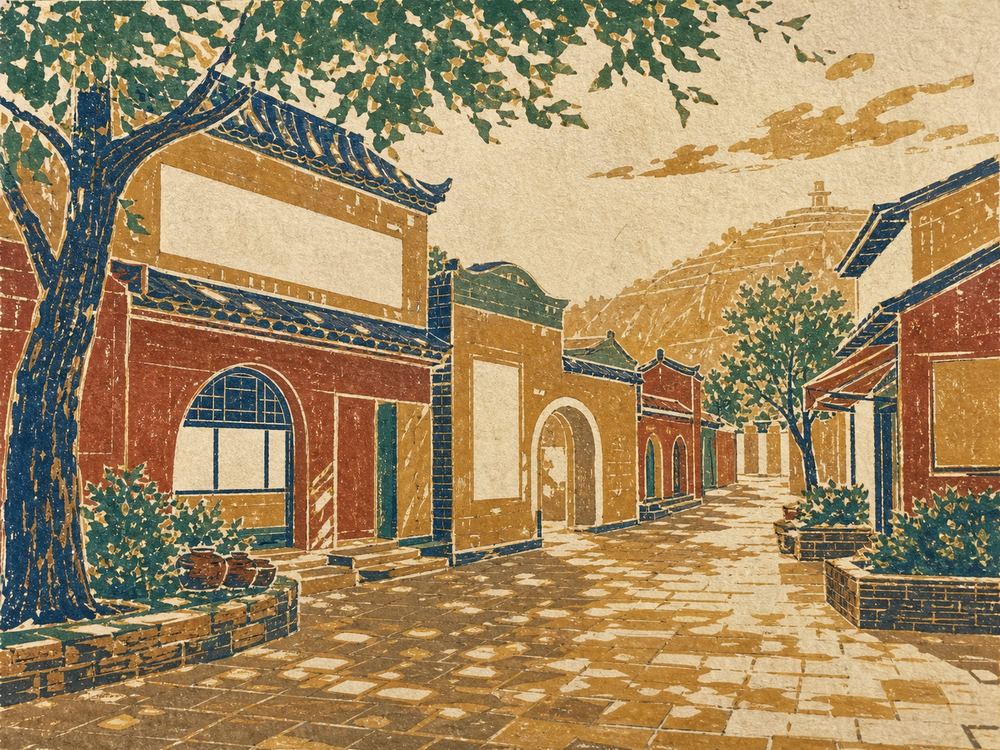 神木市出彩贝贝托育中心 · AI 示意