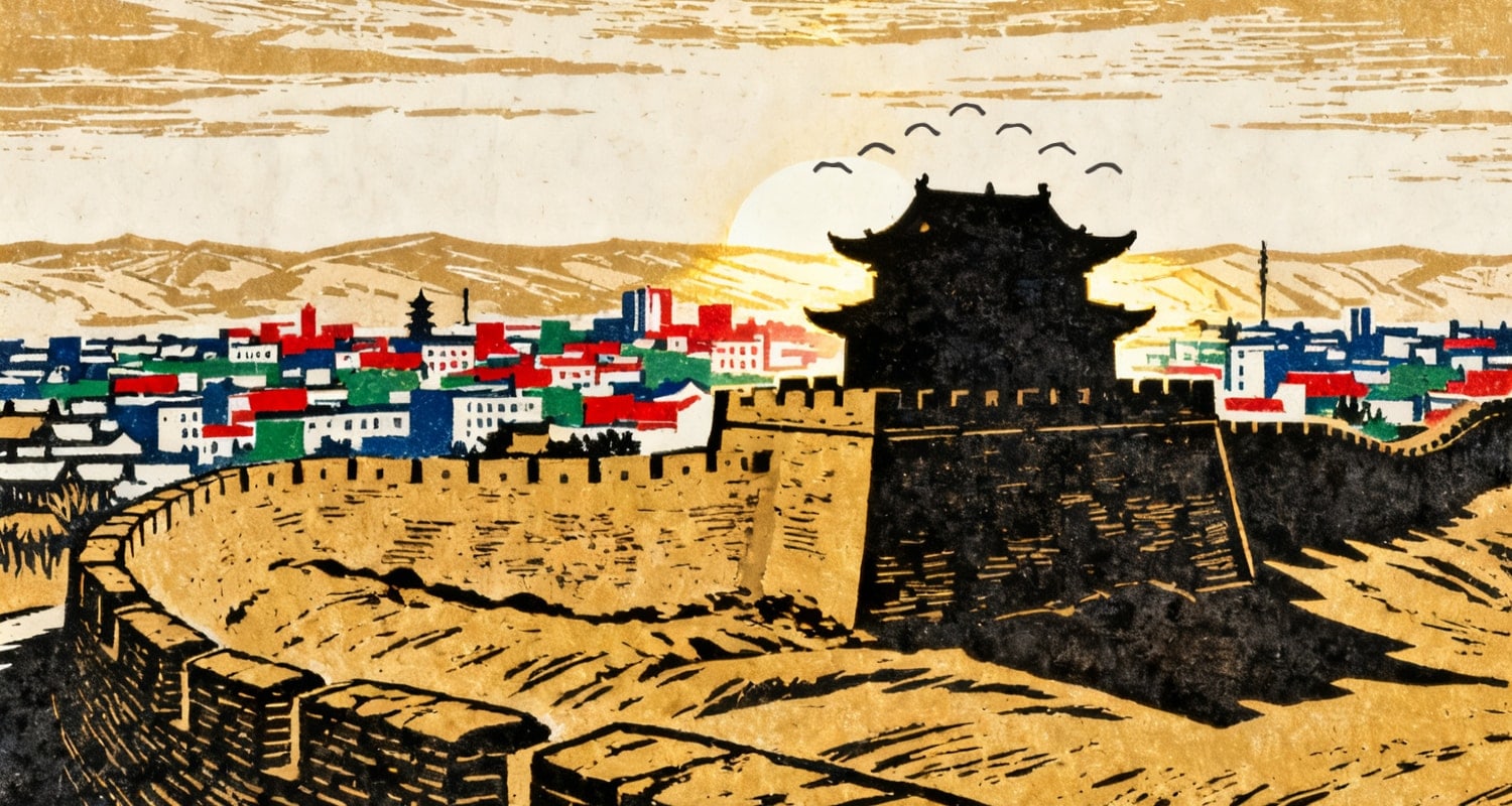 9月27日 周日 · 早上 · 晨版 · 镇北台与城